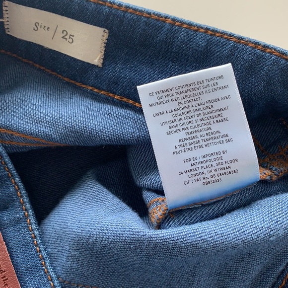 Anthropologie- Wide Leg Jeans - Picture 11 of 11